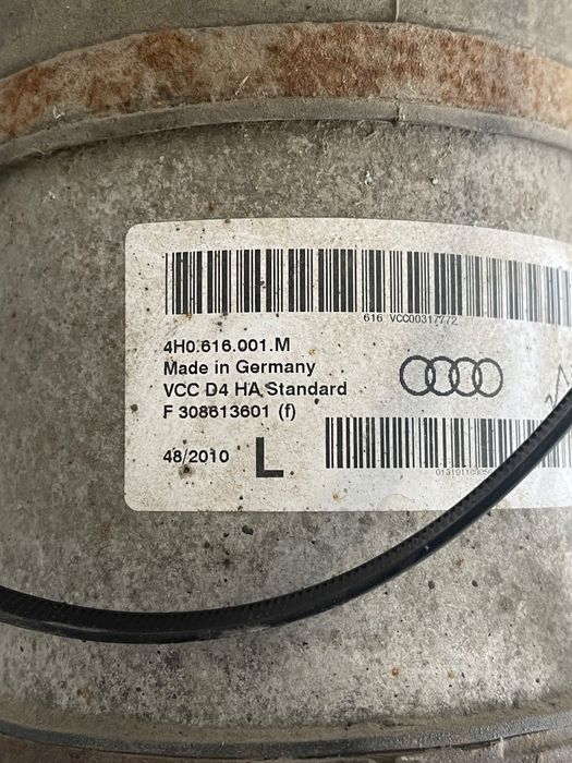 Perna De Aer Suspensie Pneumatica Stanga Spate Audi A8 Iii 4H2, 4H8, 4