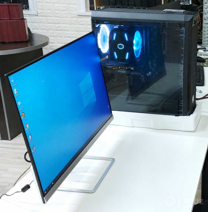Gaming/ish uchun kompyuter i9-9900, RTX 2060, 32GB RAM + HP 27 monitor