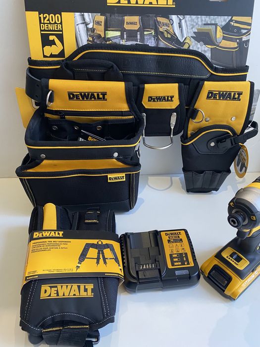 Комплект за гипсокартон DeWALT Колан , Тиранти , Импакт 18V XR 205Nm