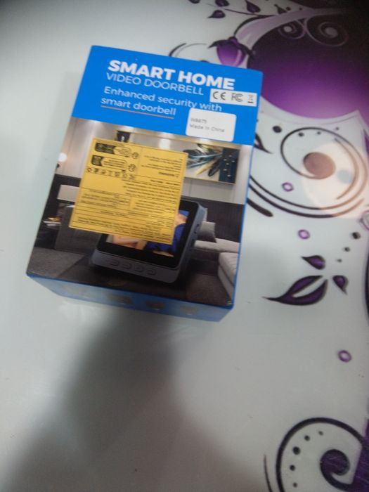 Безжичен видеодомофон-звънец с монитор