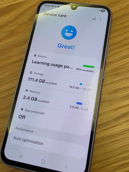 Samsung A34 5G, 128GB, Violet/Лилав + часовник подарък
