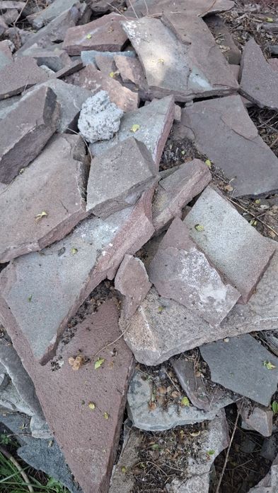 Плитняк б/у для укладки