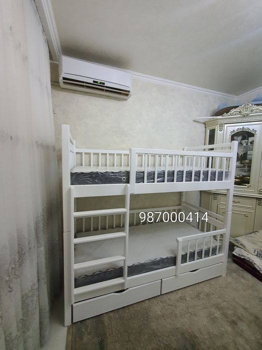 Yog'ochdan krovat aksiya