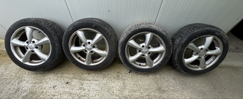 4 бр джанти KBA 16ки 5х112  7.5J ET38 със зимни гуми подарък 205/55/16