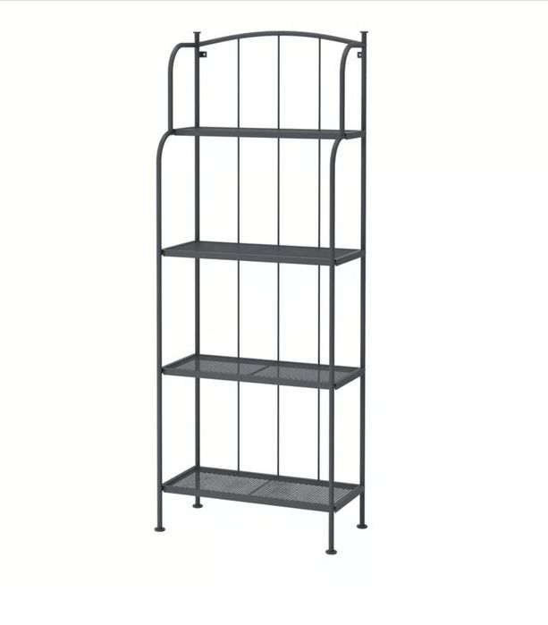Etajera/ raft metalic Ikea LÄCKÖ, impecabila, ca noua