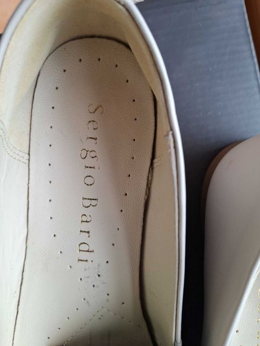 Обувки Естествена Кожа на SERGIO BARDI ! НОВИ с Етикет