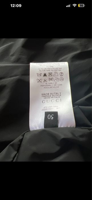 Geaca Gucci originala