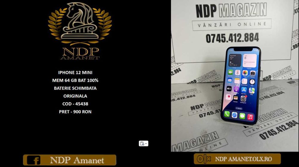 NDP Amanet NON-STOP Bld.Iuliu Maniu 69 IPHONE 12 MINI (45438)