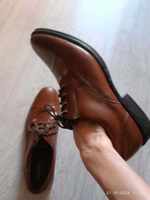 Обувь мужская кожаная
