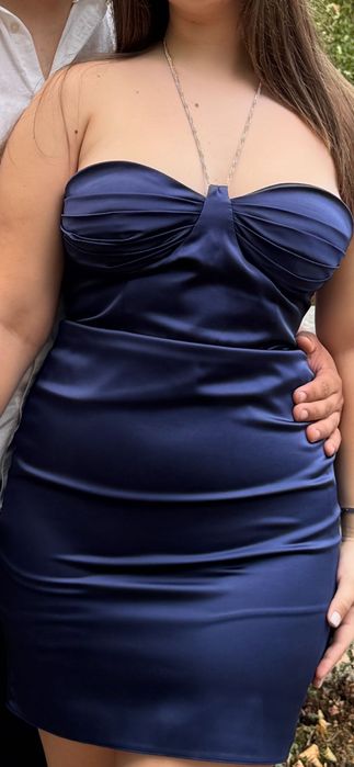 Официална синя рокля