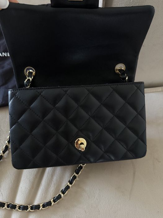 Geanta Chanel Mini Classic din piele