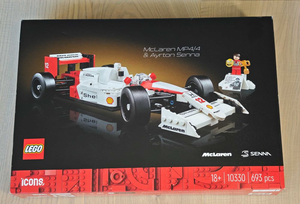 LEGO Icons McLaren Ayrton Senna F1