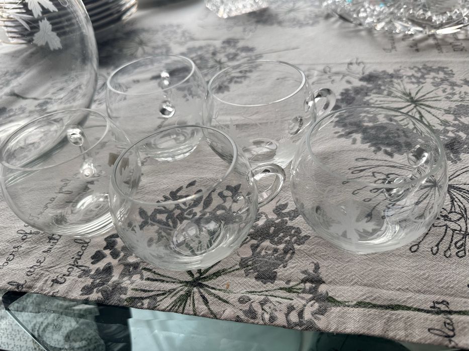 Set din sticla pentru ceai