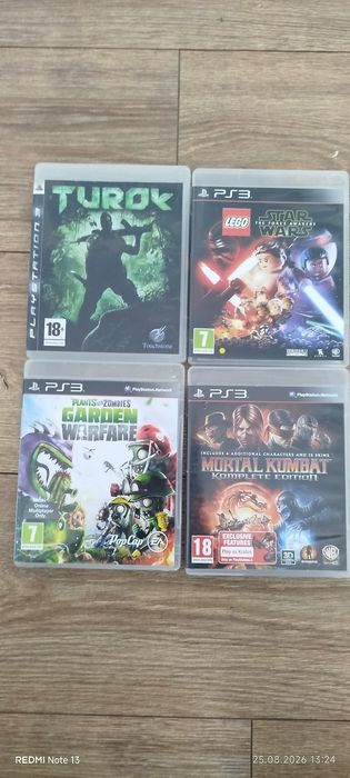 PS3 in stare buna, cu 4 jocuri și o maneta