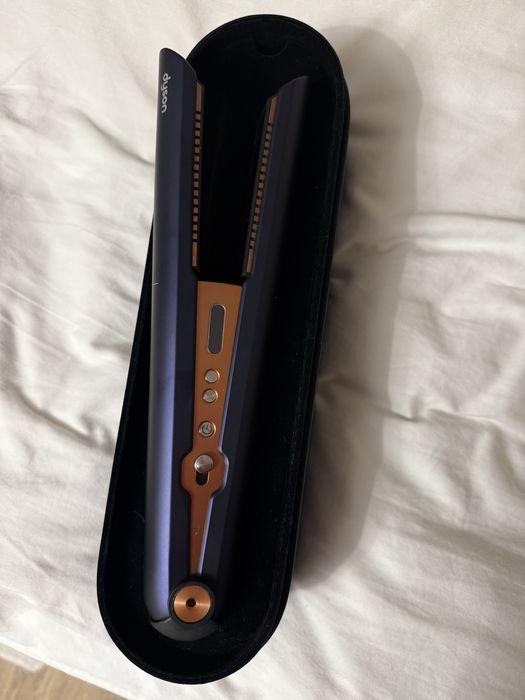 Placă de păr fără fir Dyson Corrale-albastru cu auriu