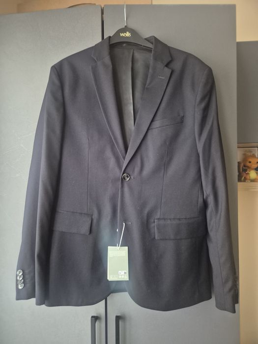 Sacou slim fit bărbați M H&M nou