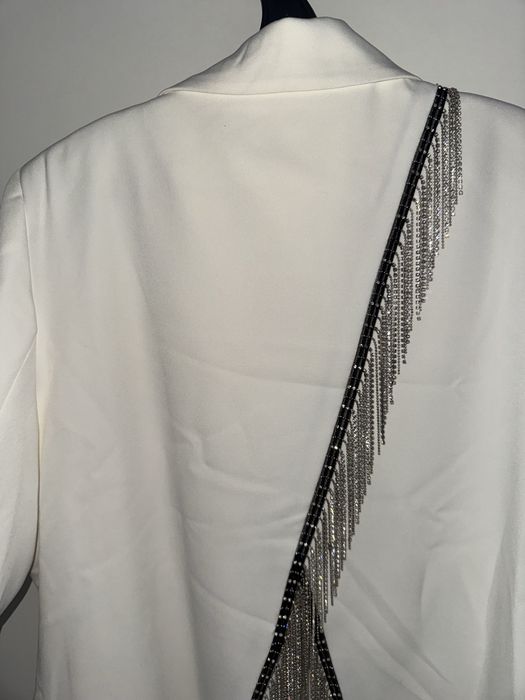 Вечерний пиджак со стразами