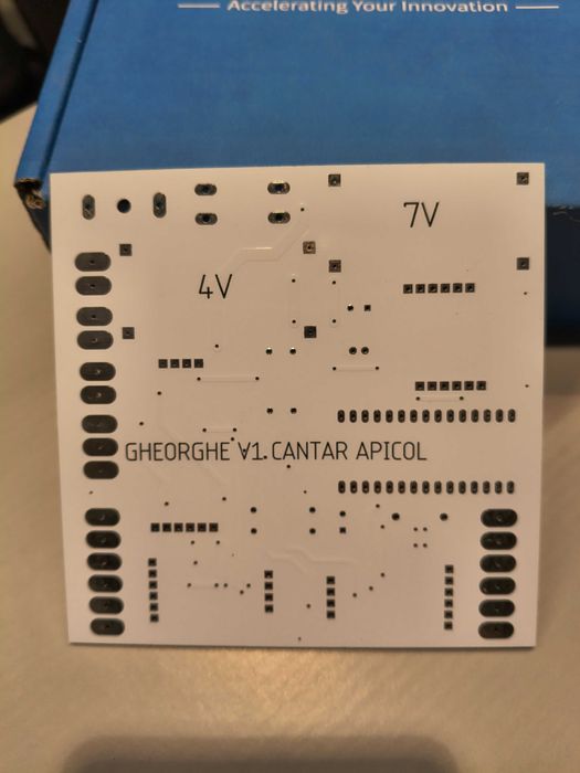 Cantar apicol cu SMS  PCB