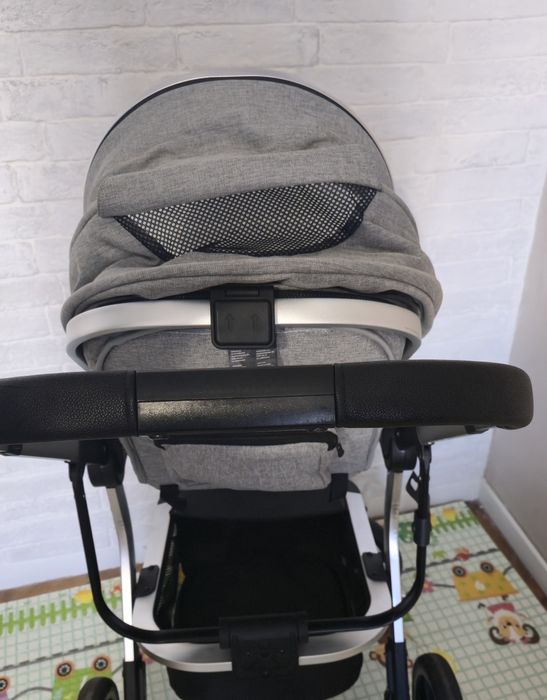 Комбинирана бебешка количка 3 в 1 KikkaBoo - Irene, Light Grey