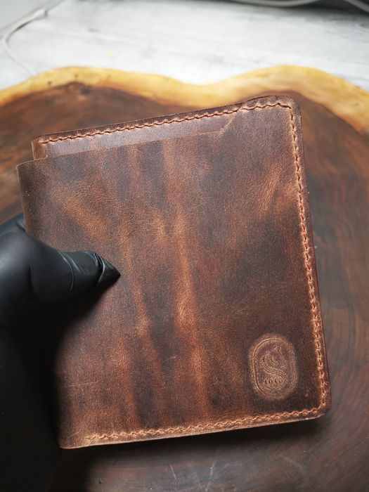 Portofel bărbati Hand-Made din piele naturală