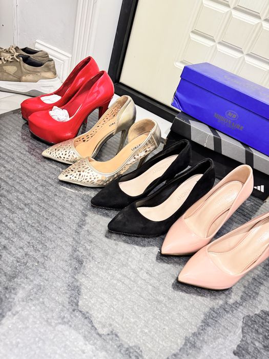 Туфли разных каблуков