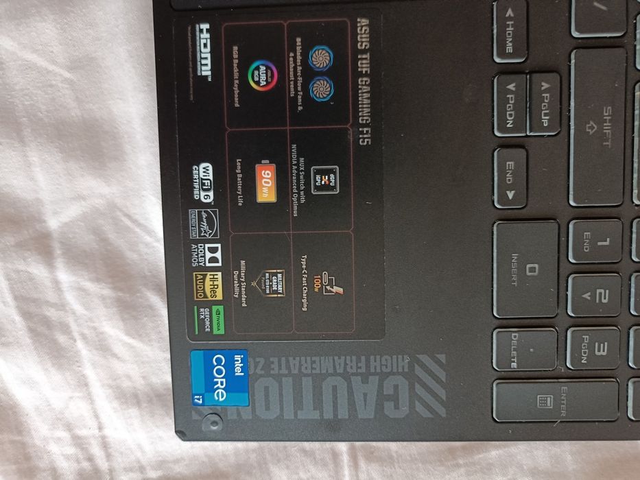 Asus tuf f15 defect