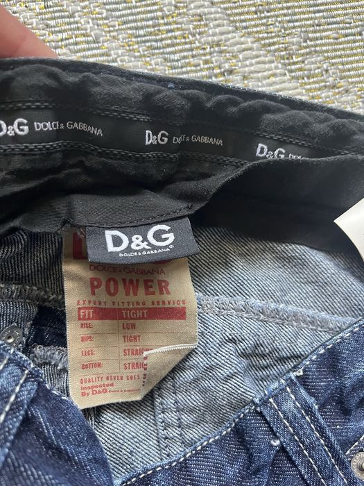 D&G Dolce Gabanna -Straight fit - размер 31 / Оригинал