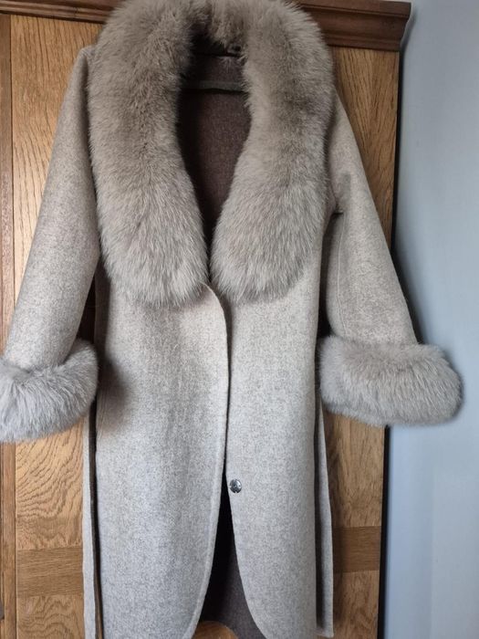 Palton Alpaca Blana naturala SUPER PRET