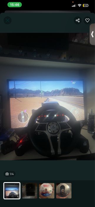 Hurricane Wheel, un volan bun folisit foarte putin + need for speed