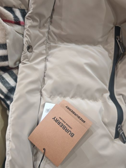 Ново топло  мъжко  палто "Burberry"