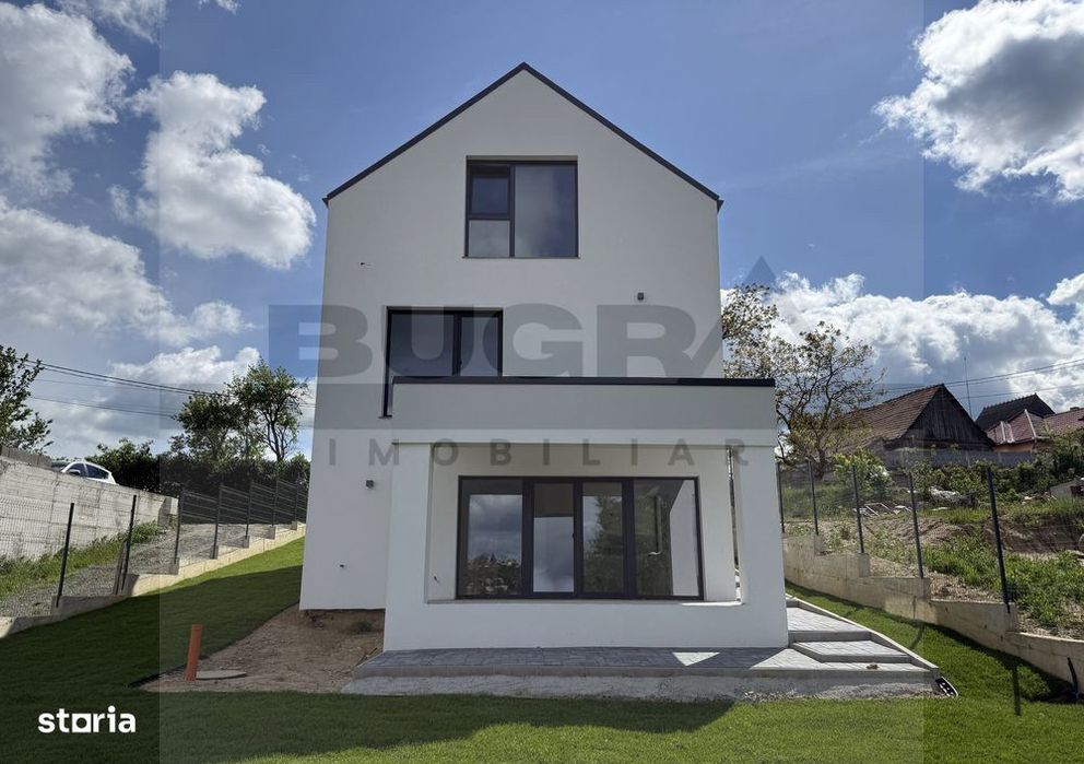 Casa individuala, 160 mp+ 873 mp teren, parcare, zona Feleacu