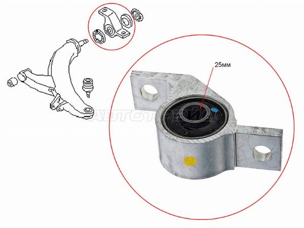 Сайлентблок Subaru Forester