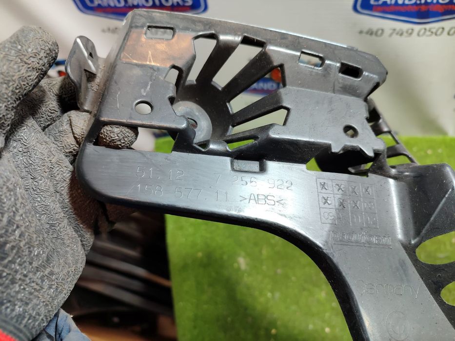 SUPORT BARA SPATE BMW 318I SPORT SERIA 3 LCI F30 1.5 BENZINA 2017 COD OEM 7256922 / 51127256922 / 2015-2019