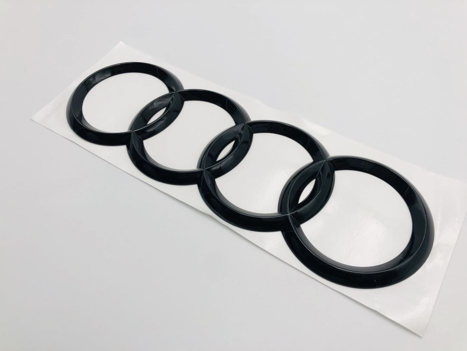Emblema Audi spate negru 202 mm
