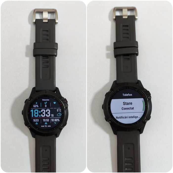 Garmin Fenix 6, 6 Pro, 6X Pro Solar, 47 mm, 51 mm diametru