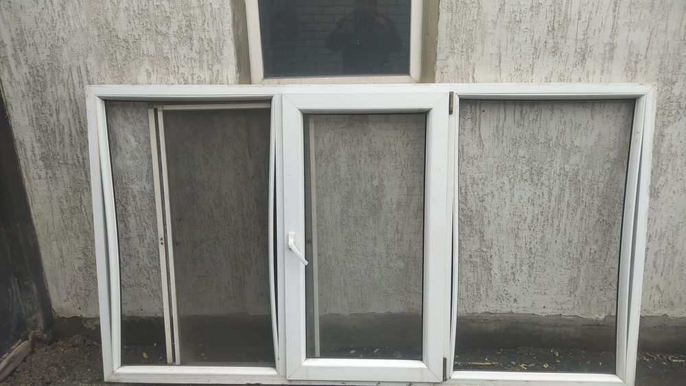 Продам пластиковые окна б/у