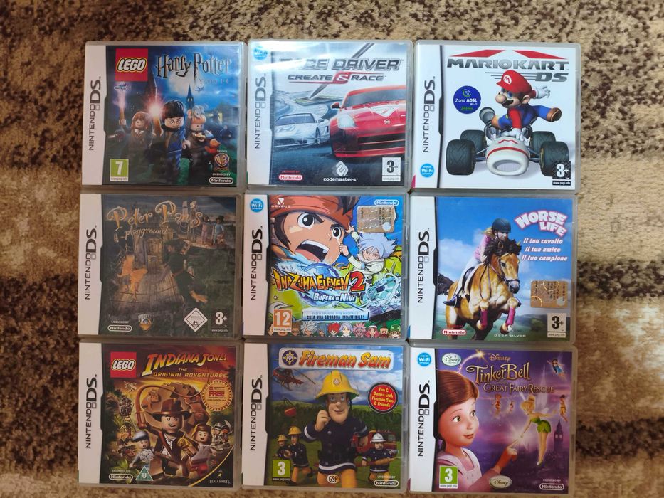 jocuri nintendo DS .. la cutie cu manuale