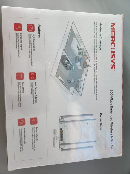 Vand Mercusys 300Mbps router wifi