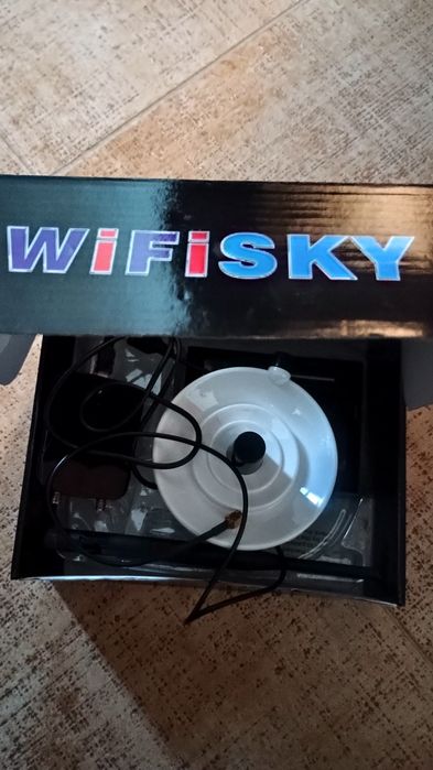 Антена крадец за интернет с висока мощност дълъг обхват 2000 mW Wifi USB адаптер чиния за компютри