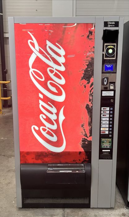 automat vending apa / dozator sucuri