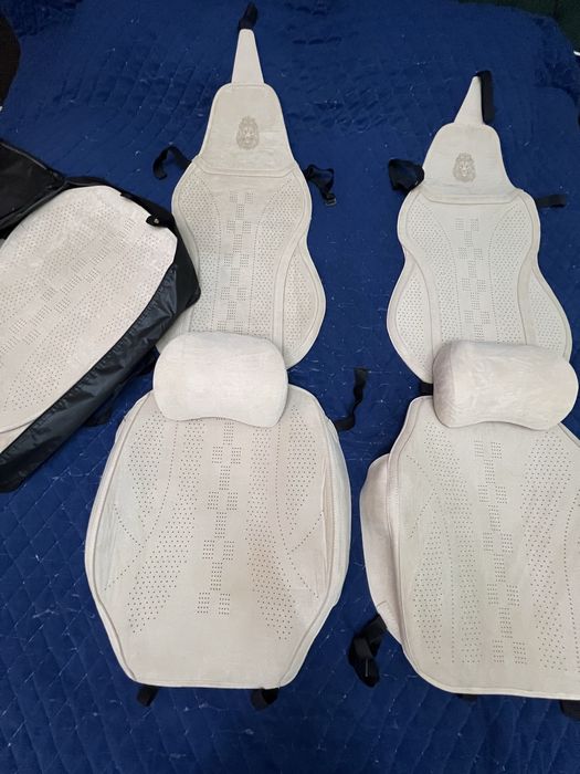 Продаются новые чехлы на BYD уневирсал. Цвет бежевый. Мягкий замш