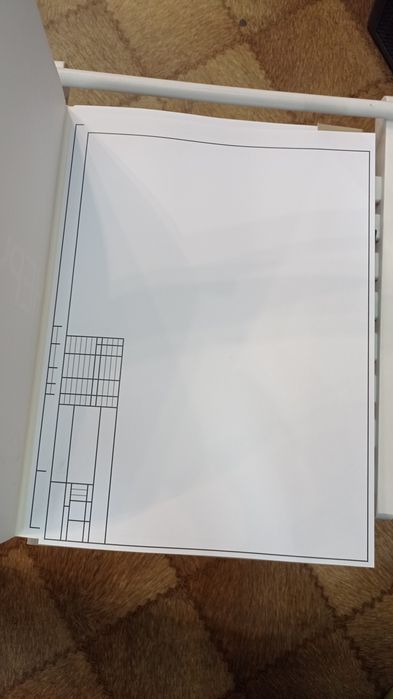 Папки для черчения со штампом