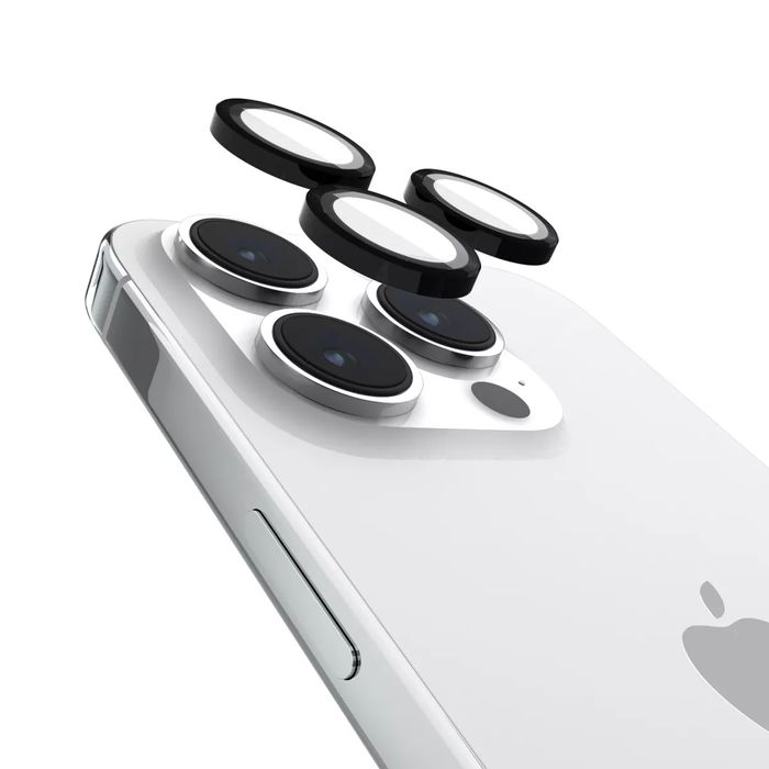 Стъклени Рингове за Камера за Apple iPhone 16 Pro | 15 Pro Max Plus