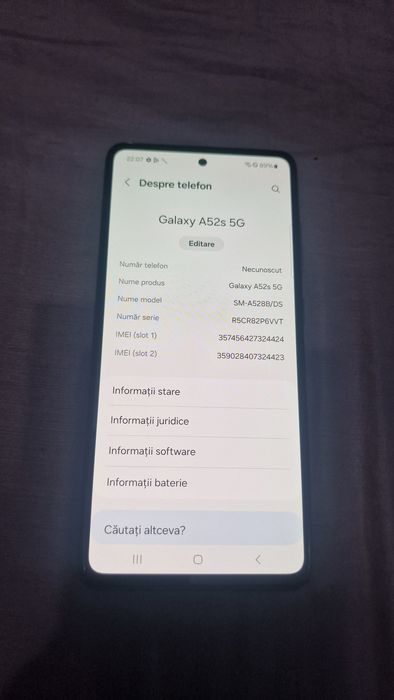 Samsung Galaxy  A52 5G