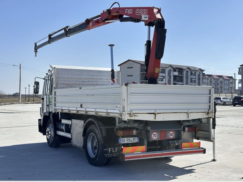 Camion Volvo FL6 14t Basculabil /Macara Fassi F80 /Recent adus