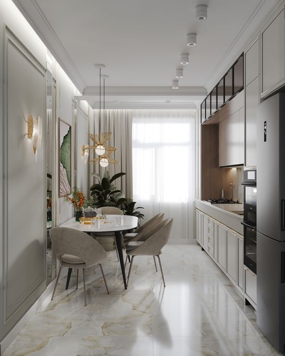 Неоклассика дизайн интерьер