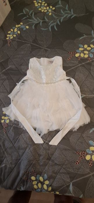 Рокля детска бяла