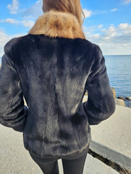 Отстъпка Луксозно палто от норка Italy