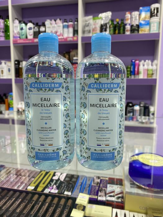 Calliderm! мицеллярная вода (чувствительня кожа)Франция!500мл