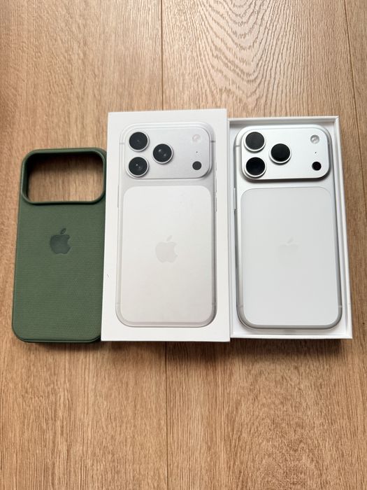 Като НОВ! Iphone 17 PRO 256gb Silver / Отличен!